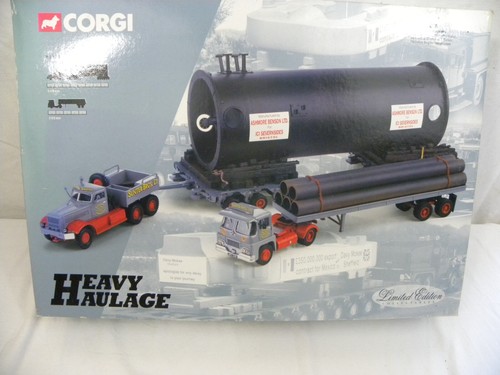 Coffret corgi heavy haulage - coffret,